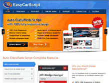 Tablet Screenshot of easycarscript.com